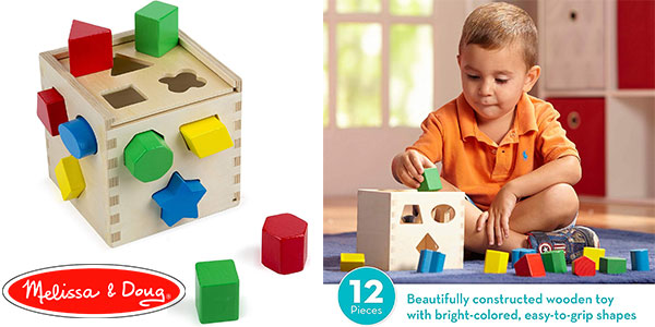 Chollo Cubo para clasificar formas Melissa & Doug por sólo 6,90€ (-62%) ¡Aún más barato!