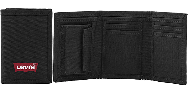 Chollo Cartera plegable triple Levi’s para hombre por sólo 14,70€ (41% de descuento)