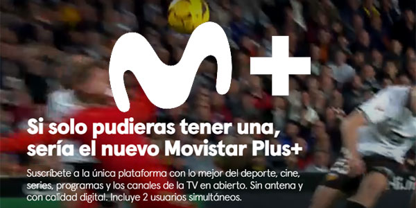 Movistar Plus GRATIS 1 mes con este código promocional