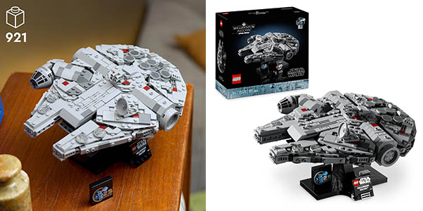 Chollo Maqueta LEGO Nave estelar Halcón Milenario de Star Wars: Una Nueva Esperanza por solo 69,99€ con envío gratis (-18%)