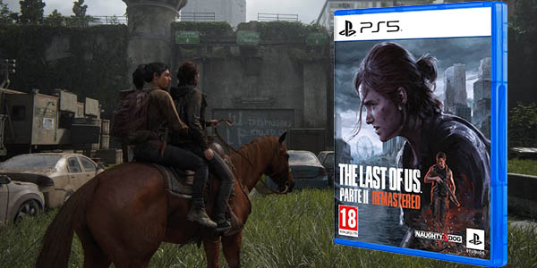 Chollo Flash: The Last of Us Parte II Remastered para PS5 por sólo 38,83€ con envío gratis (-22%)