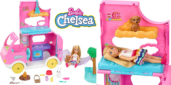 Chollo Set Barbie Chelsea con autocaravana por sólo 16,50€ (-63%)