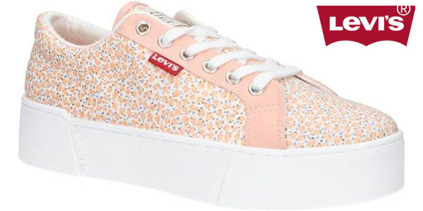 Chollo Zapatillas Levi’s Tijuana con plataforma para mujer por sólo 25,88€ con cupón descuento (-38%)