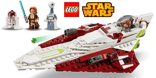 Chollo Set Caza Estelar Jedi de LEGO Star Wars Obi-Wan Kenobi por sólo 23,99€ (-31%)