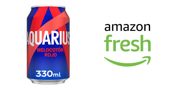 Aquarius Melocotón Rojo GRATIS en compras superiores a 15€ en Amazon Fresh