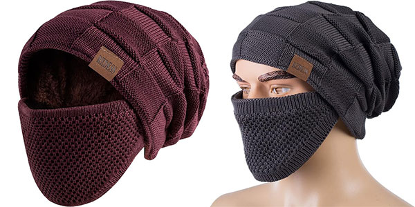 Chollo Gorro de invierno unisex Redess con embozo en varios modelos por sólo 9,24€ (-56%)