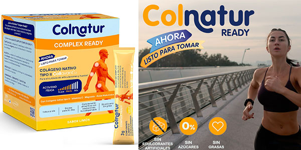 Chollo Flash: Colágeno Colnatur Complex Ready en 30 monodosis por sólo 15,50€ (-25%)