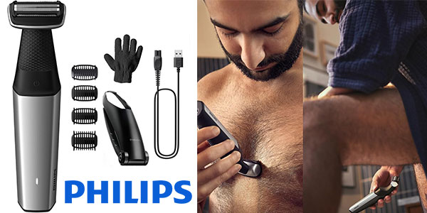 Chollo Flash: Afeitadora corporal Philips Bodygroom Series 5000 por sólo 49,99€ con envío gratis (-23%) ¡Top ventas!