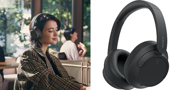 Cancela el ruido y sumérgete en el sonido: Auriculares Sony WH-CH720N con 35 horas de autonomía y carga rápida a MITAD de precio