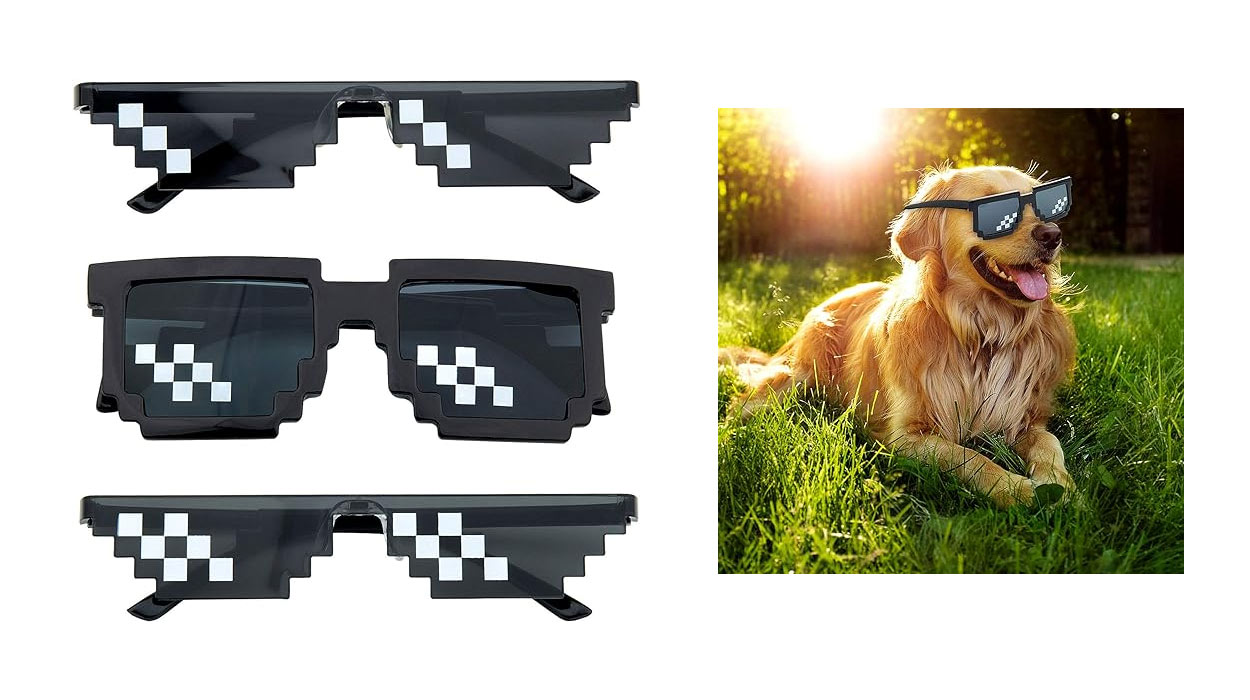 Recrea tus memes favoritos con este pack de 3 pares de gafas de sol Thug Life a precio de carcajada: Deal With it!