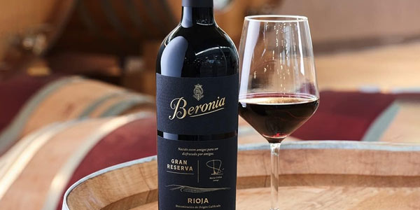 Chollo Vino tinto Beronia Gran Reserva por sólo 17,99€ (32% de descuento)