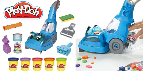 Chollo Aspiradora de juguete Zoom Zoom de Play-Doh con 5 botes de plastilina por sólo 14,09€ ¡Top ventas!