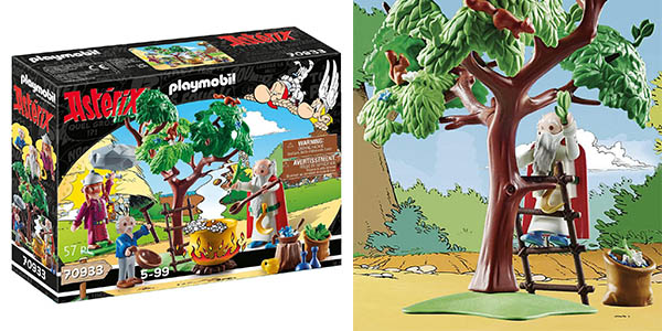 Chollo Playmobil 70933 Astérix y Panorámix con el caldero de la Poción Mágica por solo 15€ (44% de descuento)