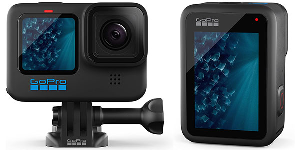 Chollo Cámara de acción GoPro HERO11 Black por sólo 279€ con envío gratis (-30%) ¡Ahorras 120€!