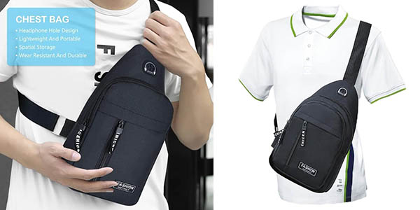 Chollo Bolso bandolera Baosroy para hombre por solo 4,84€