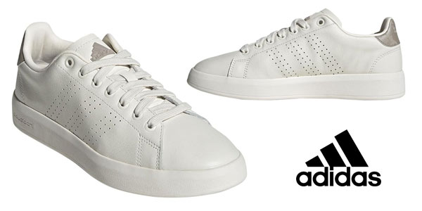 Chollazo Zapatillas de piel Adidas Advantage Premium para mujer por sólo 30,46€ con envío gratis ¡70% de descuento!