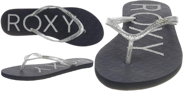 Chollo Chanclas Roxy Viva Sparkle para mujer por sólo 7,99€ (-60%)