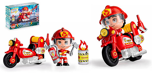 Chollo Pinypon Action Moto de bombero con 1 figura por solo 6,90€ (54% de descuento)