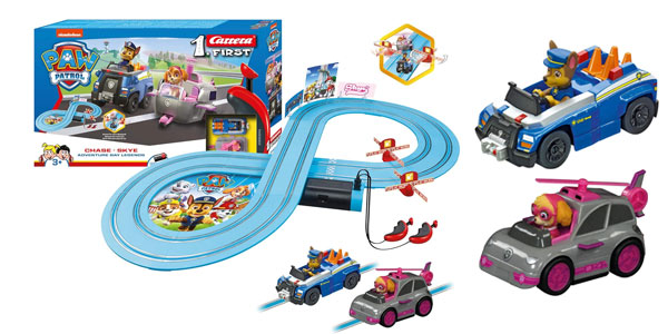 Chollo Circuito de carreras Paw Patrol Adventure Bay Legends por sólo 25,51€ (-36%)