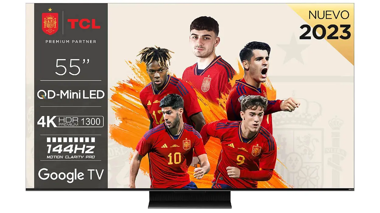 Esta tienda te ofrece un Smart TV QD-Mini LED TCL 4K de 55″ con 144 Hz por menos de 600€ ¡BRUTAL!