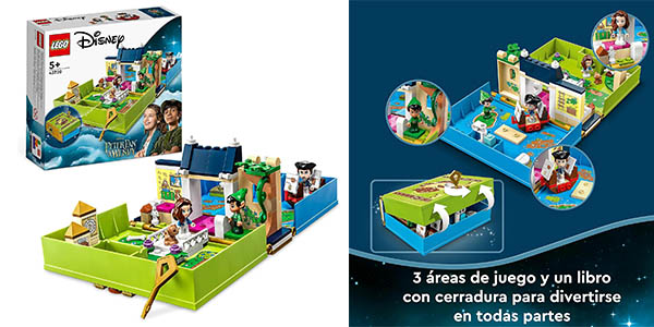 Chollo LEGO Disney Peter Pan y Wendy por solo 11,99€ (40% de descuento)