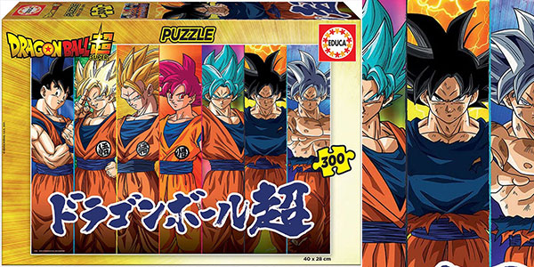 Chollo Puzle Educa Dragon Ball Super de 300 piezas por sólo 6,29€ (-40%)