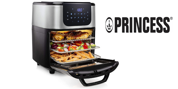 Chollazo Freidora horno de aire Princess 182075 de 11 L y 1.800W por sólo 99,99€ con envío gratis (33% de descuento)