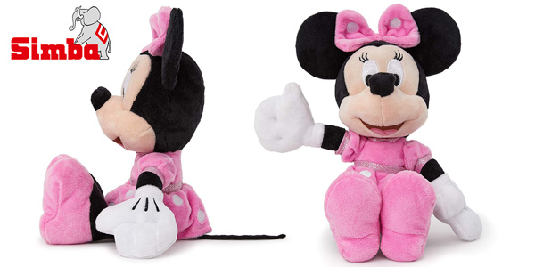 Chollo Peluche Minnie de Disney de 35 cm por sólo 12,57€ (43% de descuento)