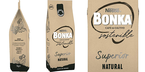 Chollo Flash: Café en grano Bonka Superior Natural de 1 kg por sólo 12,79€ (-17%)