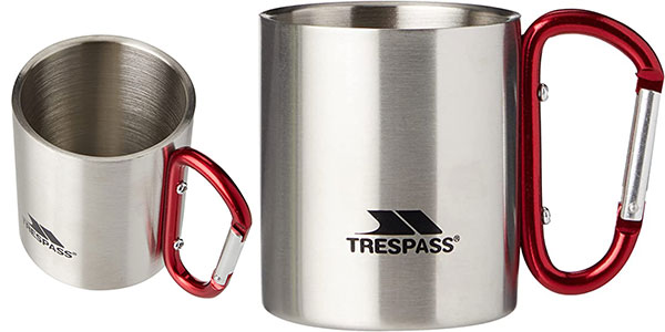 Chollo Taza de camping con mosquetón Trespass Bruski de 230 ml por sólo 5,07€ ¡Valoraciones top!