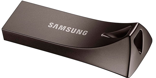 Chollo Pendrive Samsung BAR Titan Gray MUF-64BE4/APC de 64 GB USB 3.0 por sólo 9,90€ (-35%)