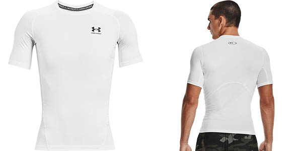 Chollo Camiseta técnica de compresión Under Armour HG Armour Comp para hombre por sólo 19,99€ (36% de descuento)