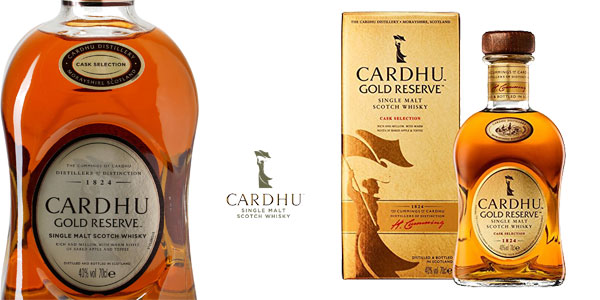 Chollazo Whisky Escocés Cardhu Gold Reserve de 700 ml por sólo 29,33€ con envío gratis (19% de descuento)