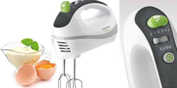 Chollo Batidora de repostería Taurus Prima de 300W y 6 velocidades por sólo 18,16€ (-27%)