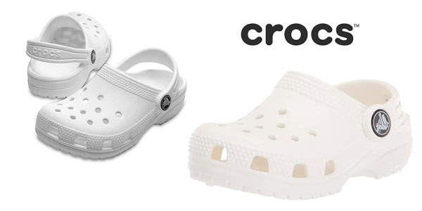 Chollazo Zuecos infantiles Crocs Classic Clog Kids (hasta talla 38) por sólo 19,99€ (-50%)