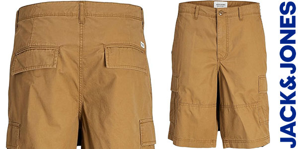 Chollo Pantalones cortos cargo Jack & Jones Jpstcole para hombre por sólo 19,90€