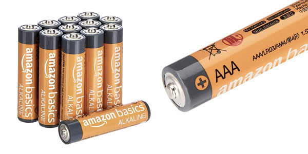 Chollo Paquete de 36 pilas alcalinas AmazonBasics AAA de 1,5 V por sólo 9,87€ ¡Valoraciones top!