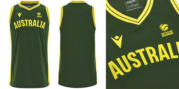 Chollazo Camiseta de baloncesto de Australia por sólo 8,88€ (-87%)