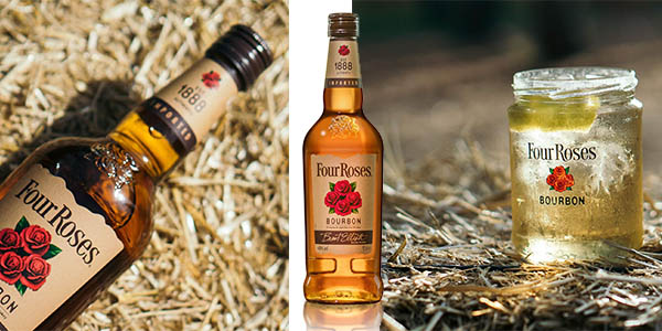 Chollo Whisky Bourbon Four Roses de 700 ml por solo 14,46€ (18% de descuento)