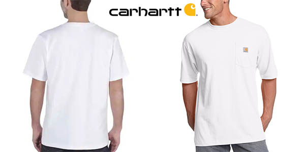 Chollo Camiseta Carhartt Workwear Pocket para hombre por sólo 20,99€ (-16%)