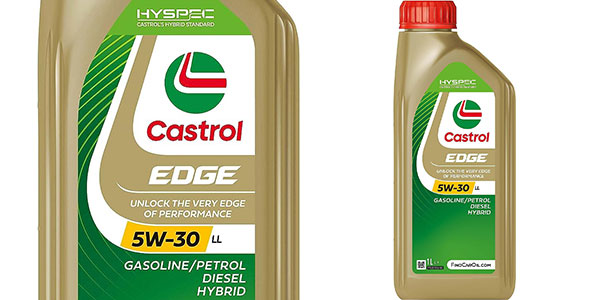 Chollo Flash: Aceite Castrol Edge 5W-30 LL para motores de gasolina y diésel de 1 litro por sólo 9,09€ (-56%)