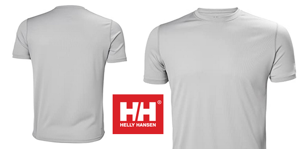 Chollo Camiseta de manga corta Helly Hansen HH Tech para hombre por sólo 16,99€ (39% de descuento)