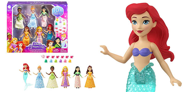 Chollo Mattel Disney Princess Minis Fiesta del té con 6 muñecas por solo 18€