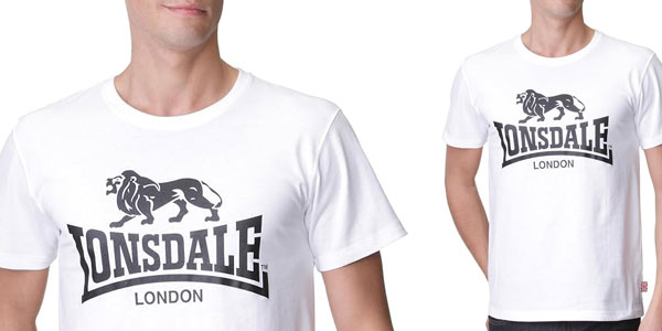 Chollo Camiseta Lonsdale Logo para hombre por sólo 13,99€