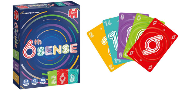 Chollo Juego de cartas familiar Jumbo 6th Sense a partir de 10 años por sólo 7,97€ (20% de descuento)