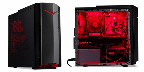 Chollo Ordenador de sobremesa Acer Nitro N50-640 para gaming por solo 629€ con envío gratis (-21%)