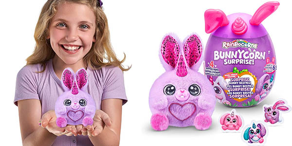 Chollazo Bizak Bunnycorn Surprise con sorpresa en el interior por solo 3,59€ (-64%) ¡Cázalo antes de que se escape!