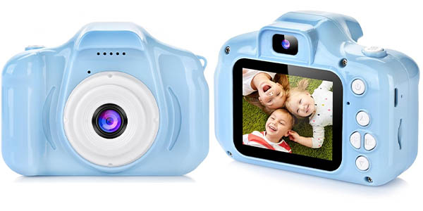 Chollo Cámara digital para niños con pantalla de 2″ por sólo 14,43€ (-52%)