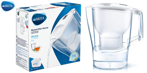 Chollo Jarra Brita Aluna de 2,4 L con filtro Maxtra Pro por sólo 14,95€ (23% de descuento)