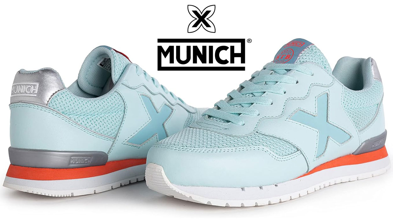 Cómodas, bonitas y a precio de órdago: No dejes escapar estas zapatillas Munich casuales para mujer con un 43% de descuento